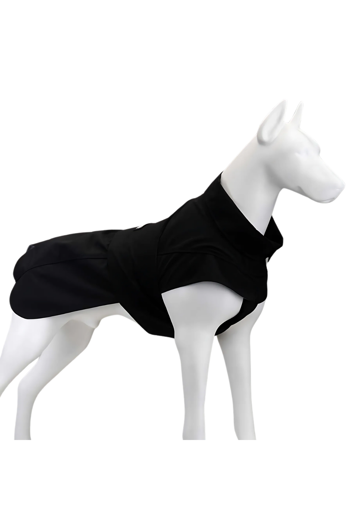 Lindodogs Trenchkot Black Su Geçirmez Köpek Yağmurluğu