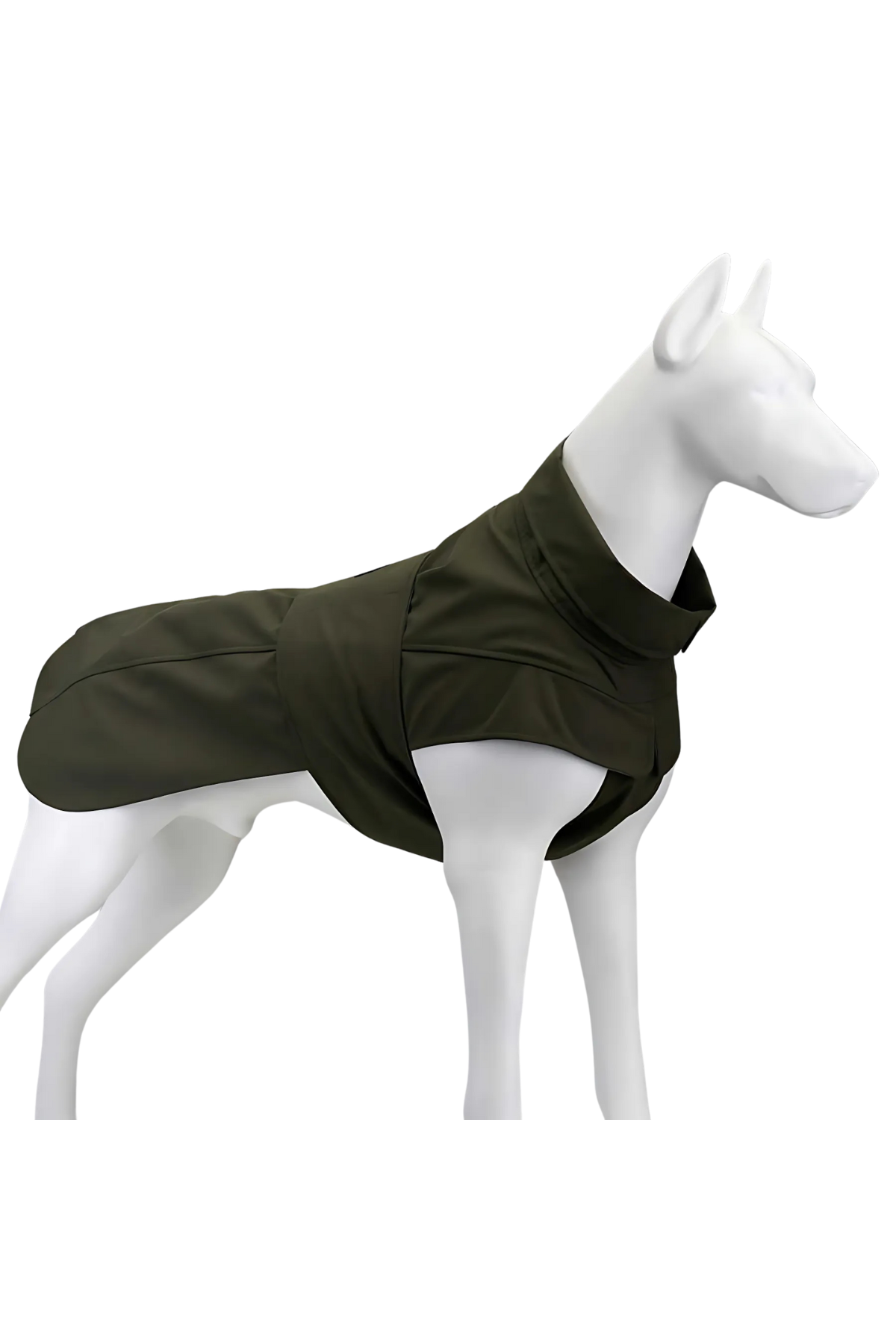 Lindodogs Trenchkot Khaki Su Geçirmez Köpek Yağmurluğu