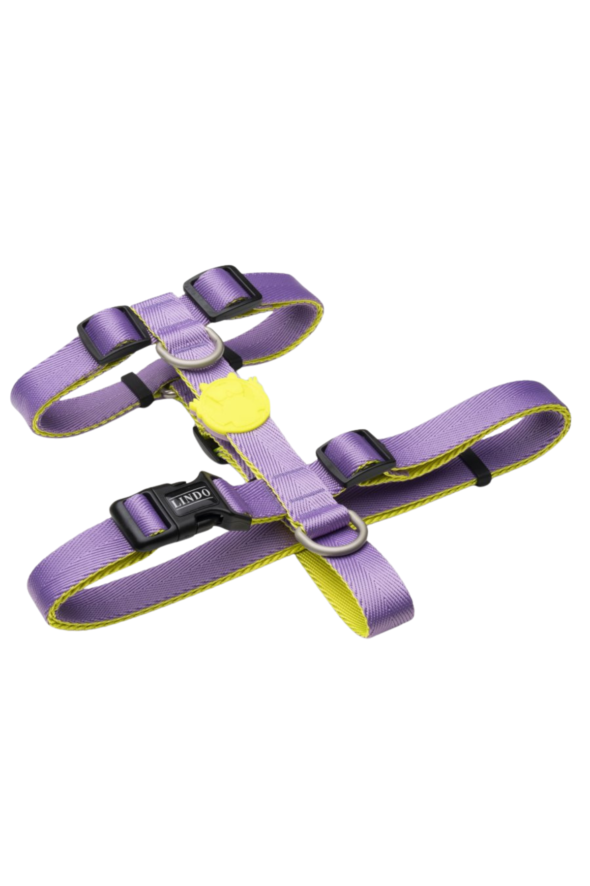 Lindodogs Urban Glow Purple H Tipi Göğüs Tasması