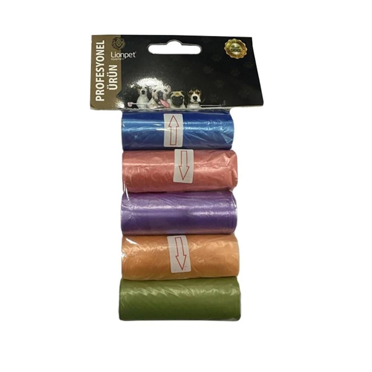 Lion Pet Dışkı Poşeti 5'li 