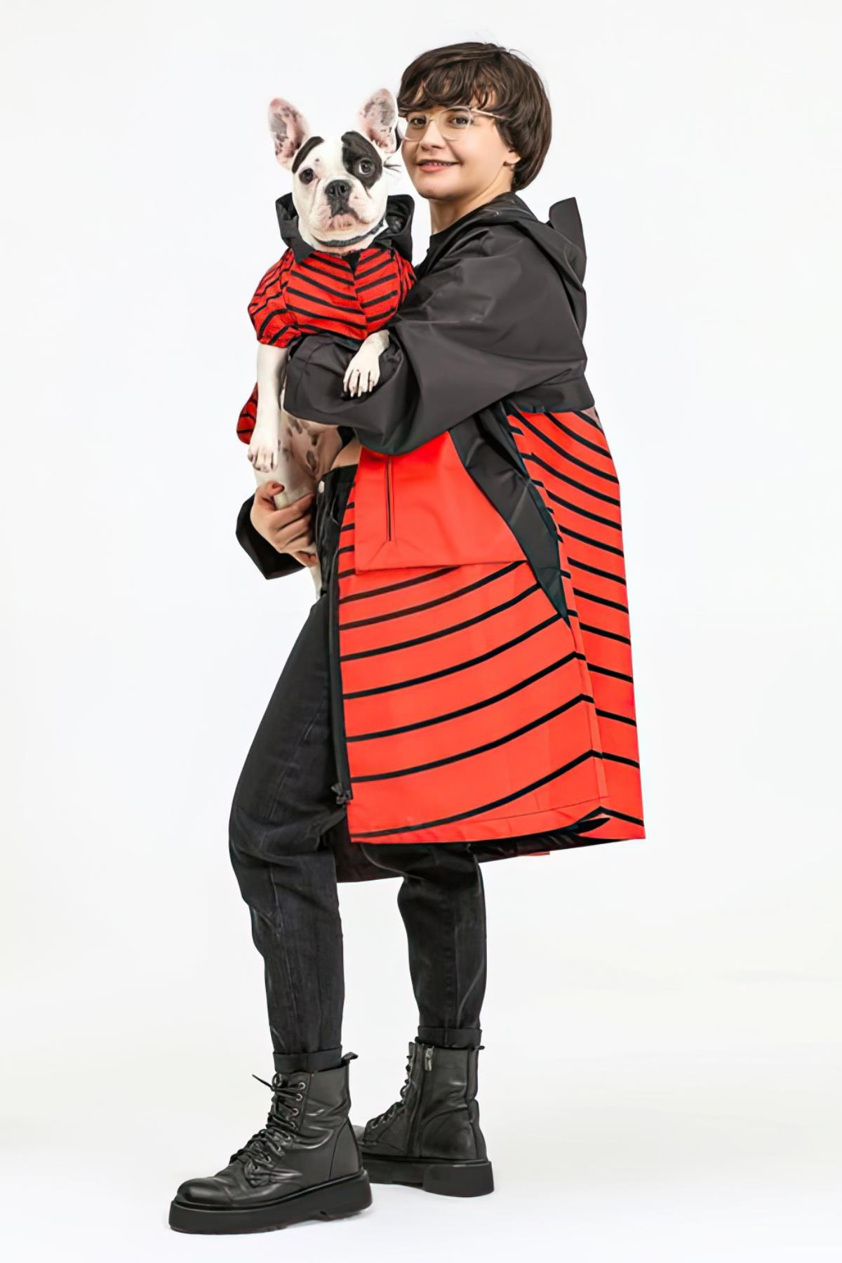 Little Monsters Red Hypnose Human Rain