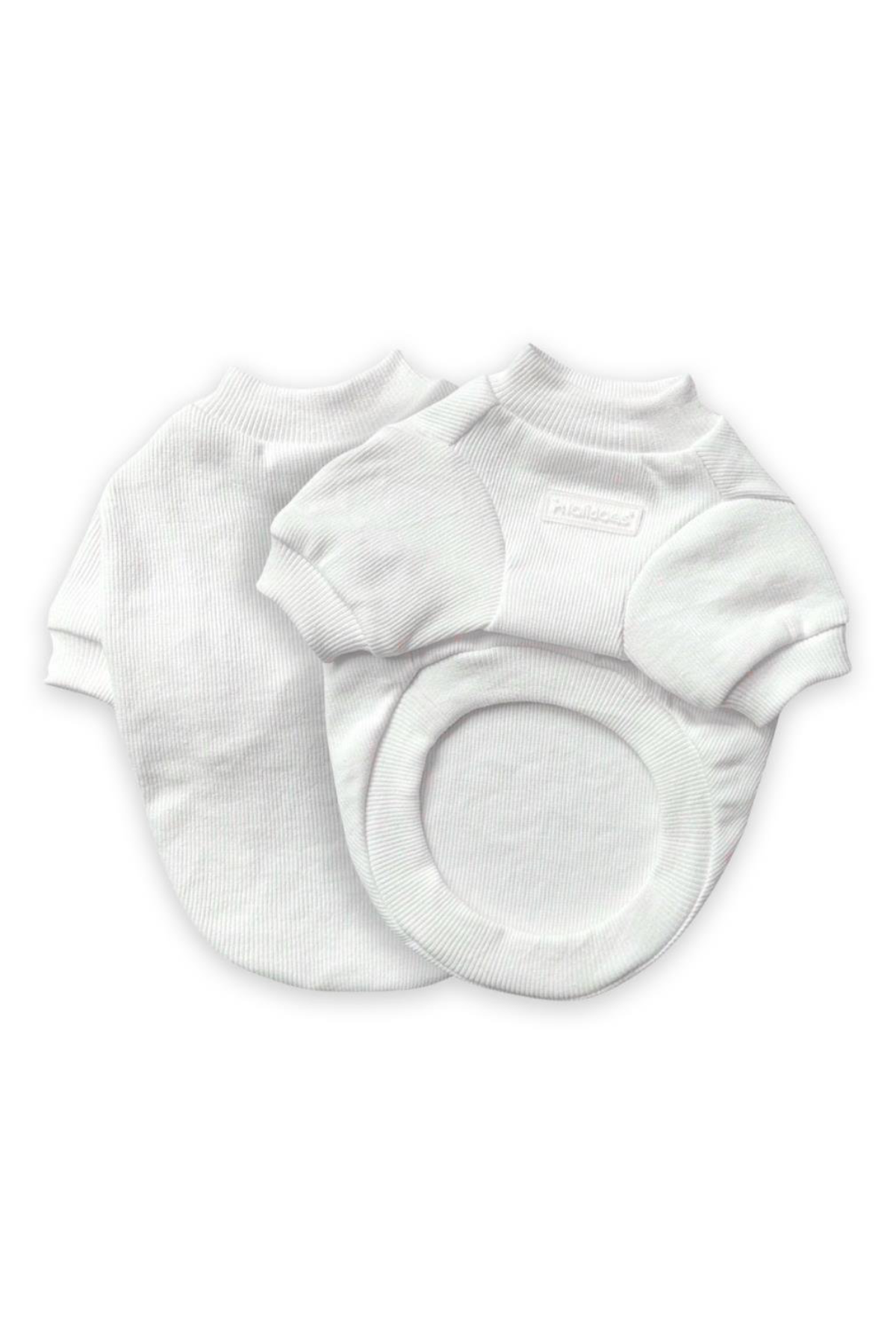 Lolidogs Basics - Kaşkorse Köpek Sweatshirtü Snowy Ekru