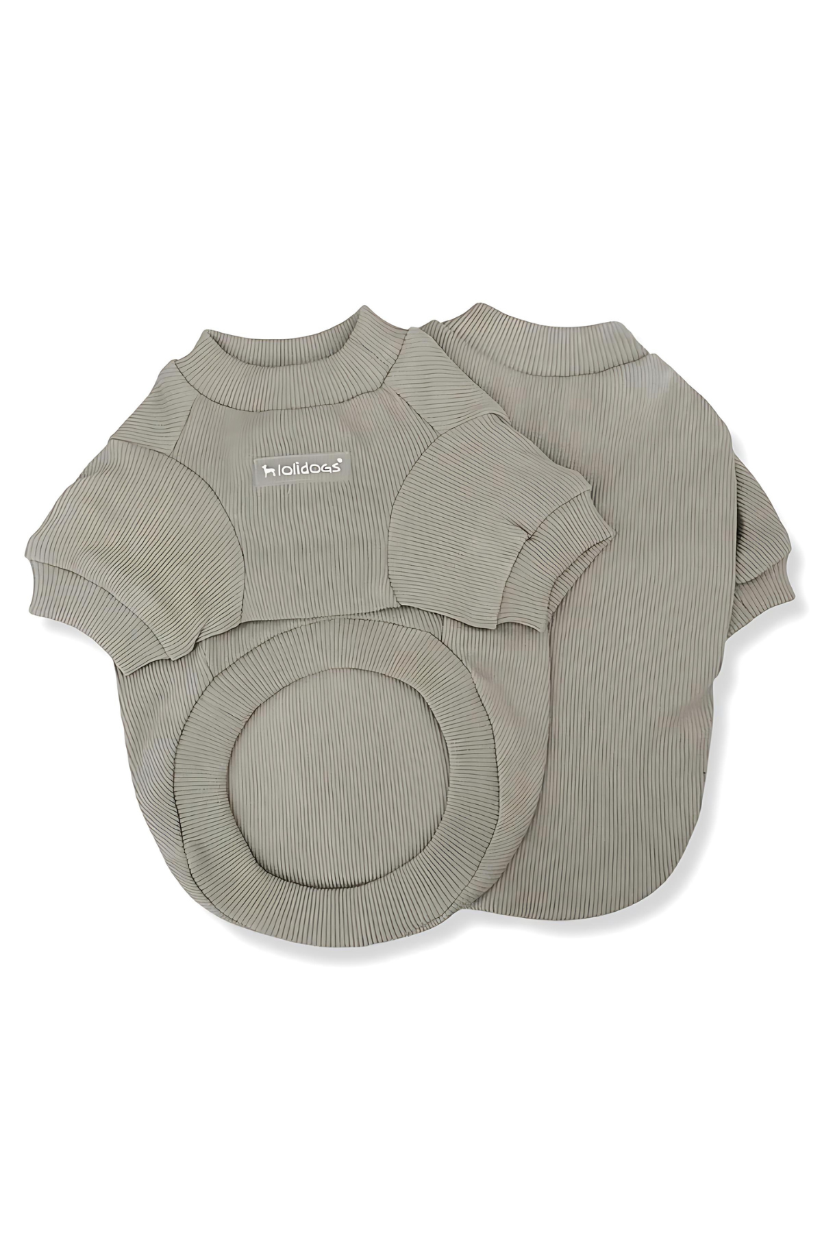 Lollidogs Basics - Kashkorse Dog Sweatshirtu Smoke Gray