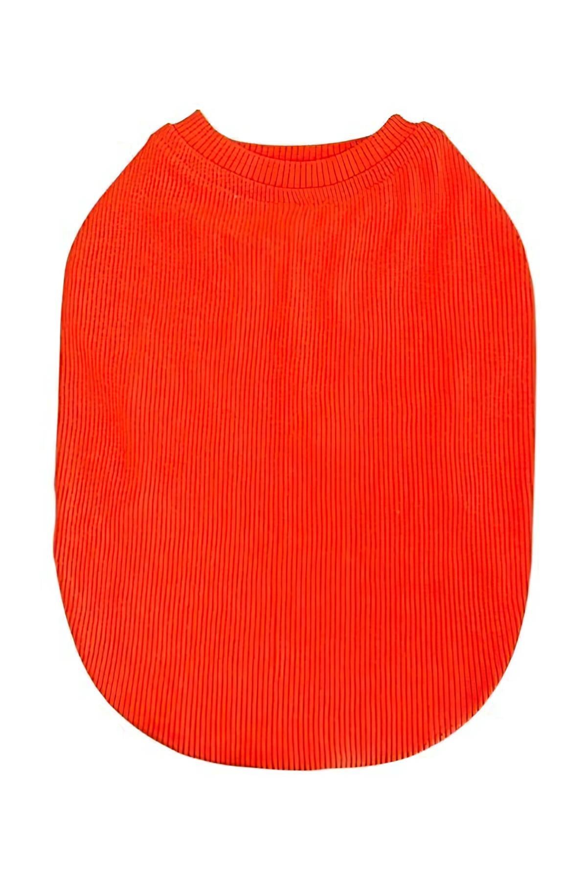 Lolidogs Basics - Kaşkorse Köpek Tshirtü Neon Turuncu