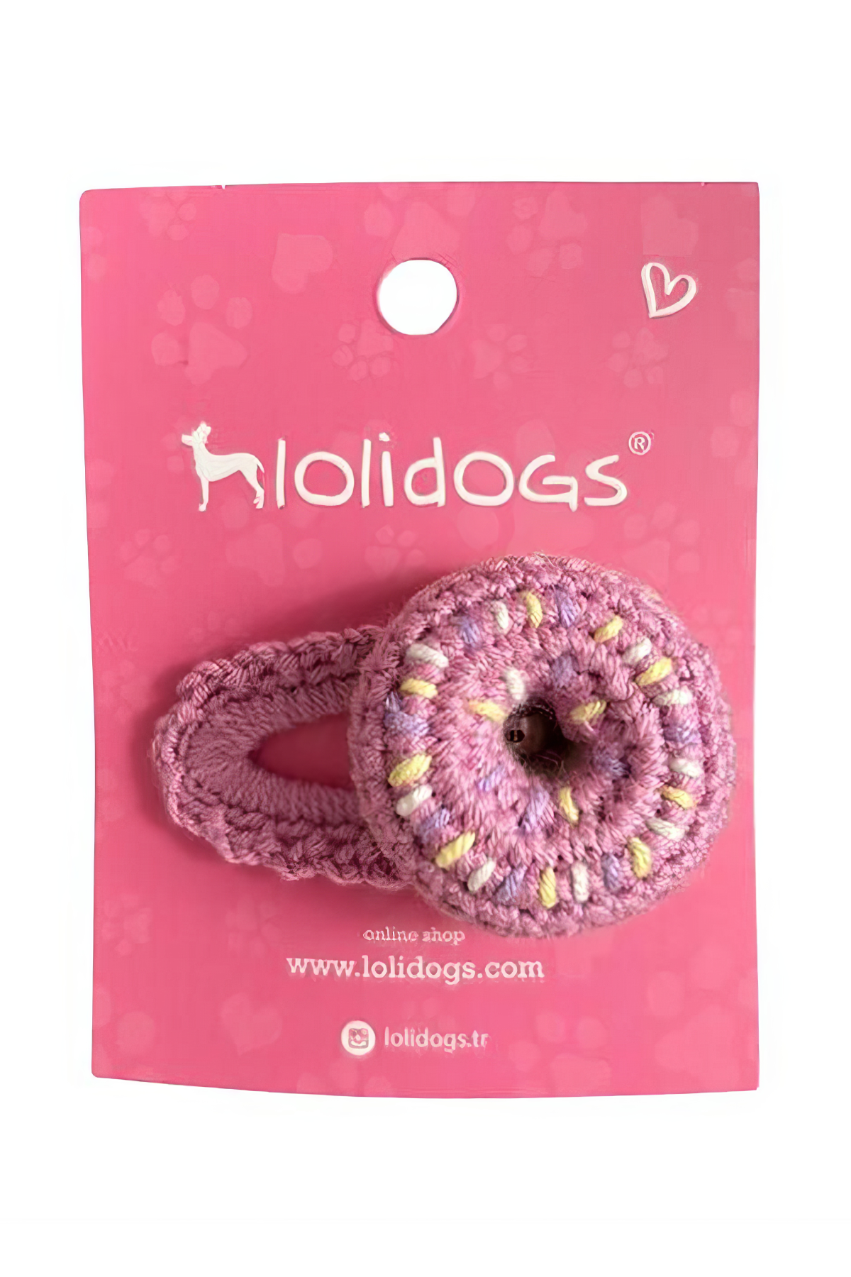 Lolidogs Donut Köpek Tokası Lila