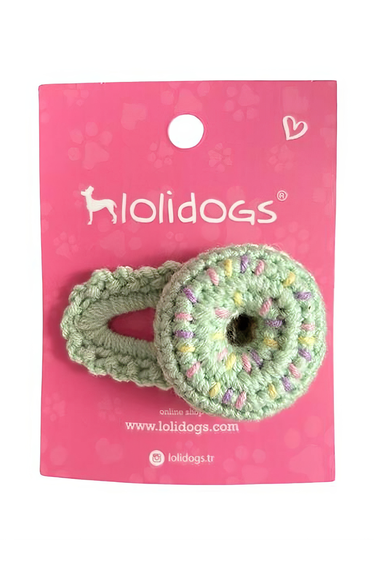 Lolidogs Donut Köpek Tokası Mint