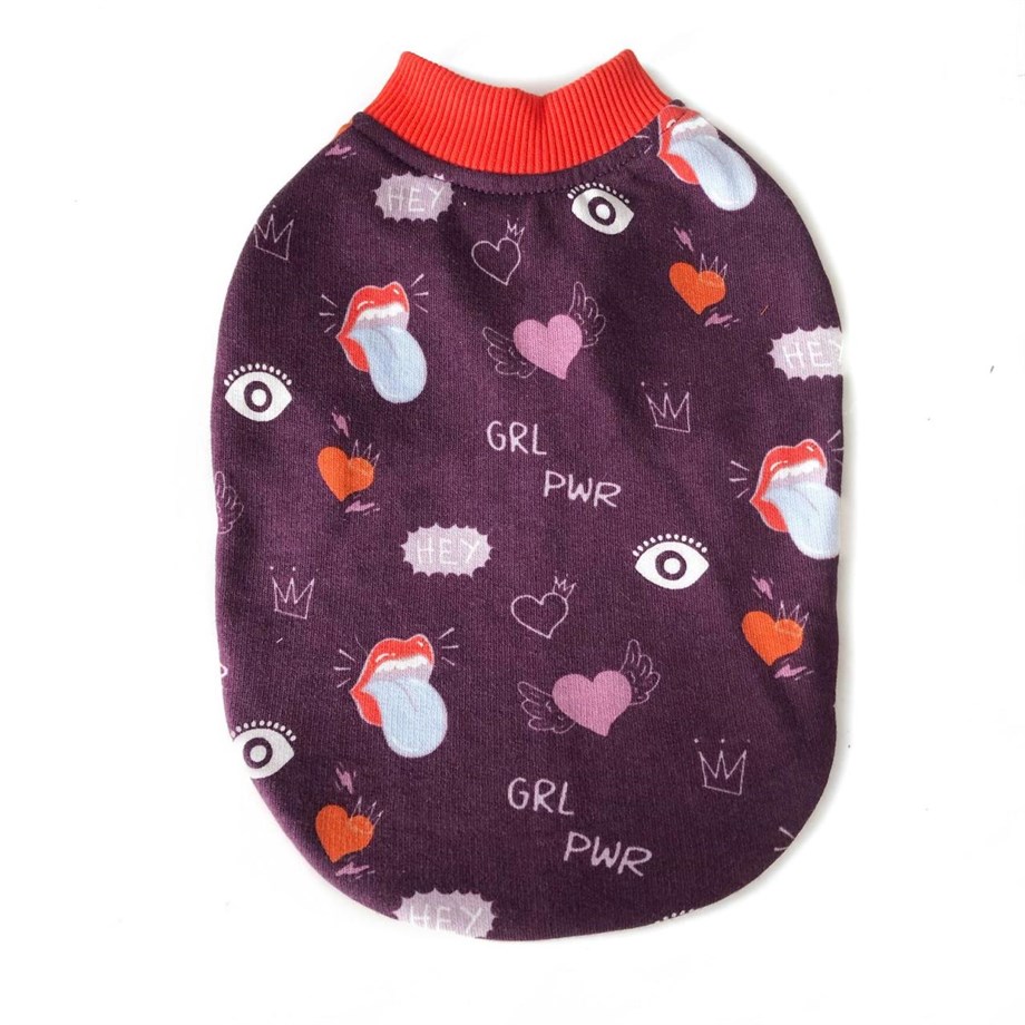 Lolidogs Grl Power Köpek Sweatshirtü