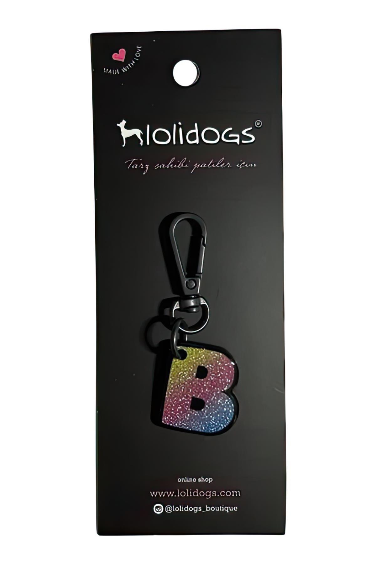 Lolidogs Harf Seçenekli Köpek Künyesi - Rainbow
