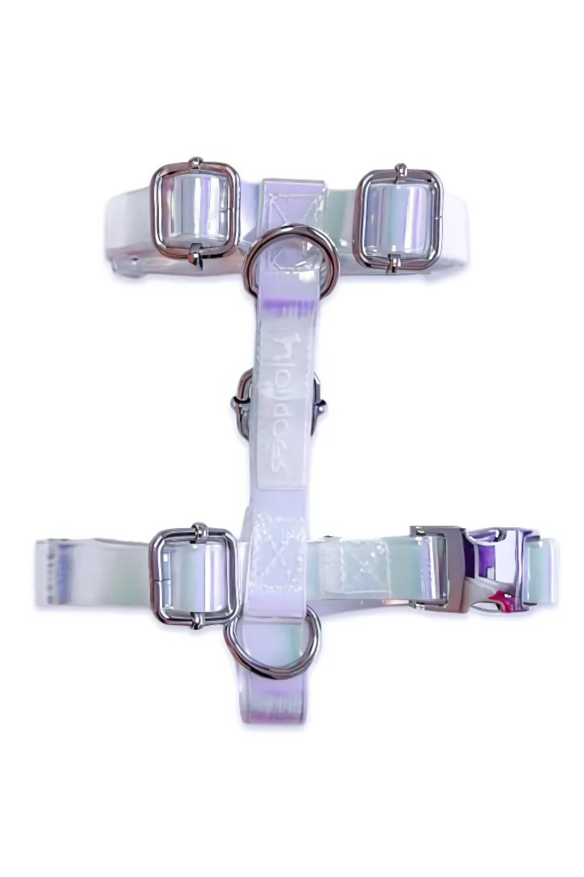 Lolidogs Jelly Lux Collection Köpek Göğüs Tasması Pearl Hologram