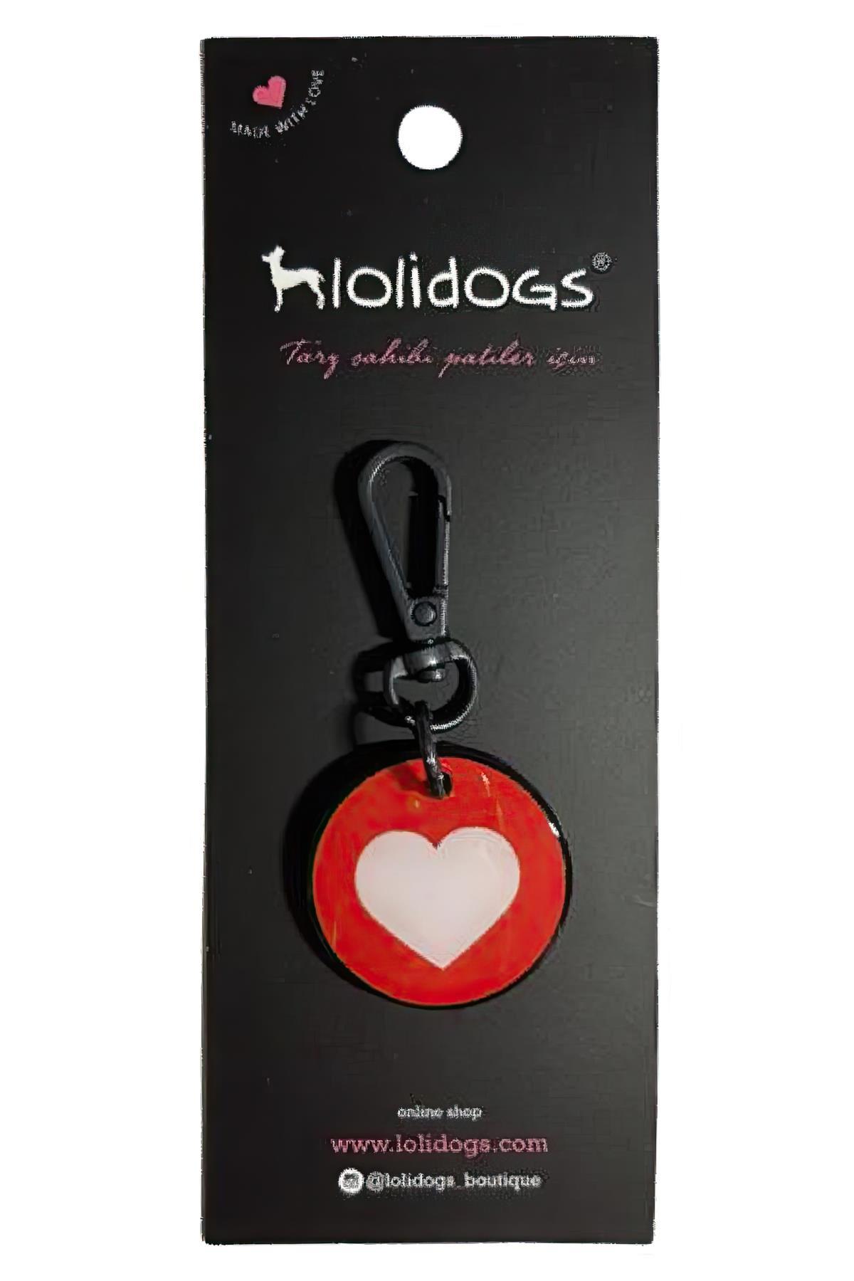 Lolidogs Lover Köpek Künyesi - Kırmızı