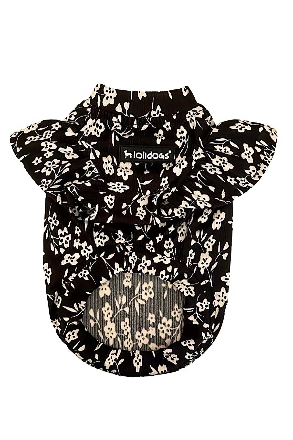 Lollidogs Mia Dog Tshirtu Black