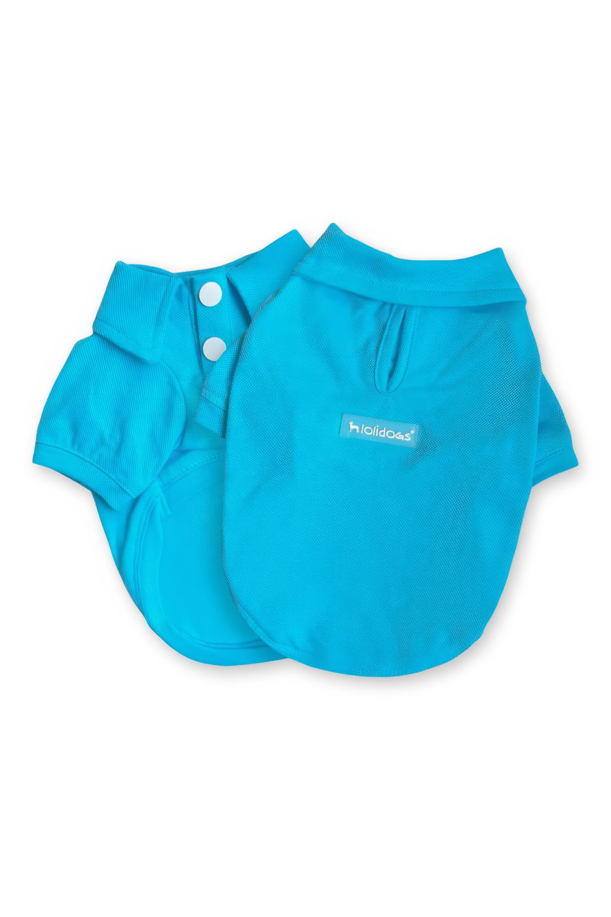 Lolidogs Polo Yaka Köpek Tshirtü Mavi