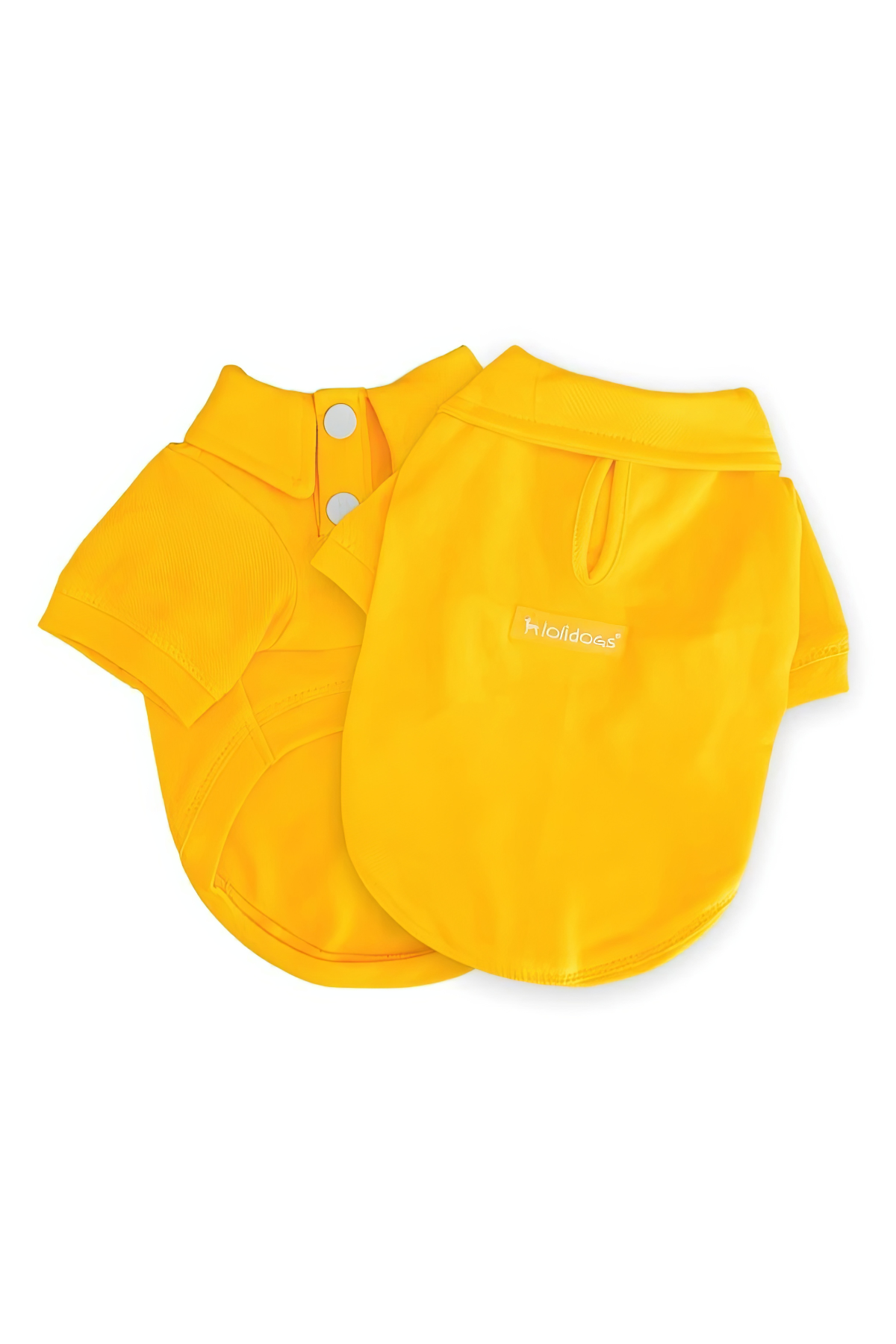 Lolidogs Polo Yaka Köpek Tshirtü Sarı