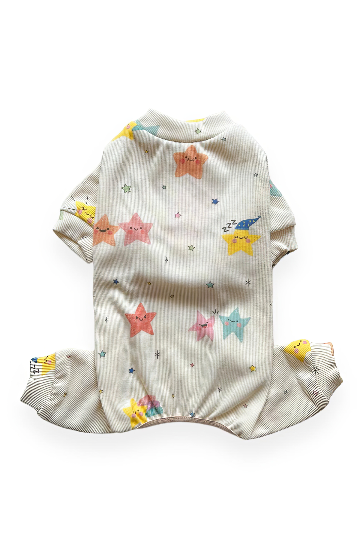 Lolidogs Stars Kaşkorse Köpek Tulumu Ekru