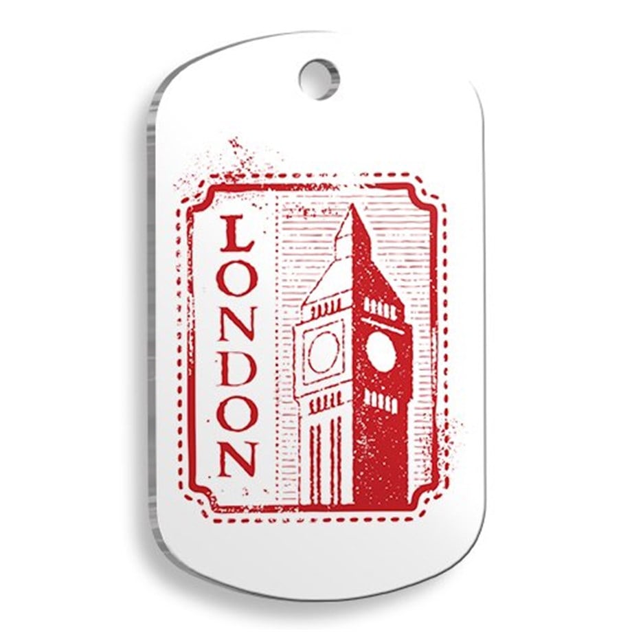 London Soldier -Shaped Cat And Dog Tag