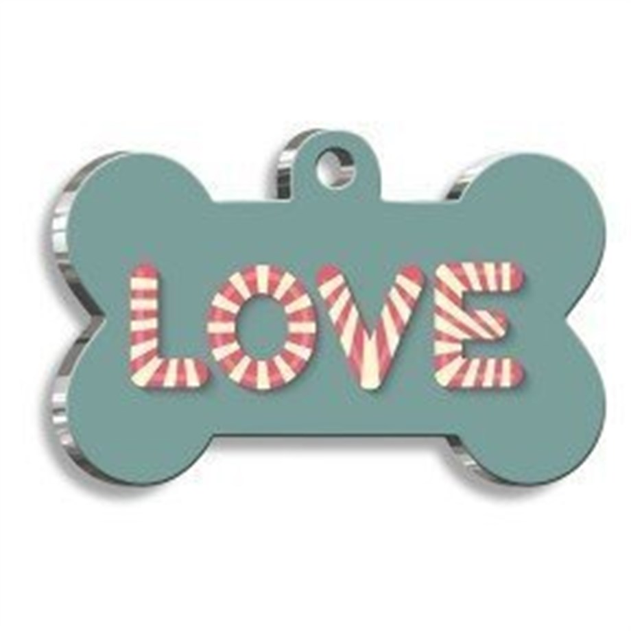 Love Sugar Cat Dog Tag