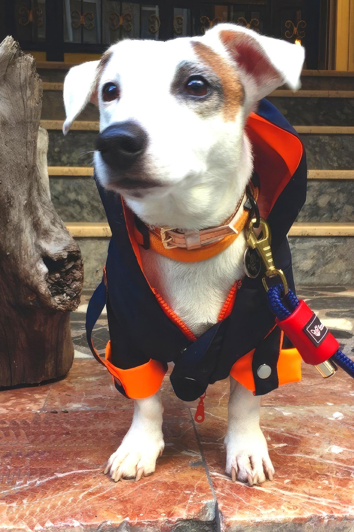 Lulu The Urban Pup Trench Coat Street Style Rain