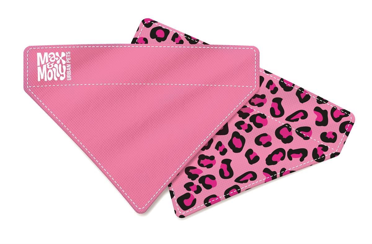 Max & Molly Leopard Pink Bandana
