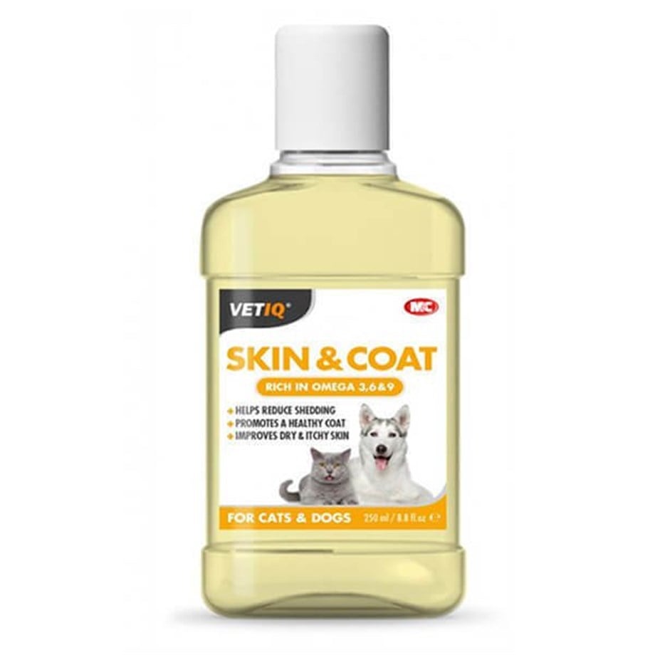 Mc Vetiq Skin&Coat Kedi ve Köpekler İçin Sıvı Omega 3,6&9 Takviyesi 250 ml