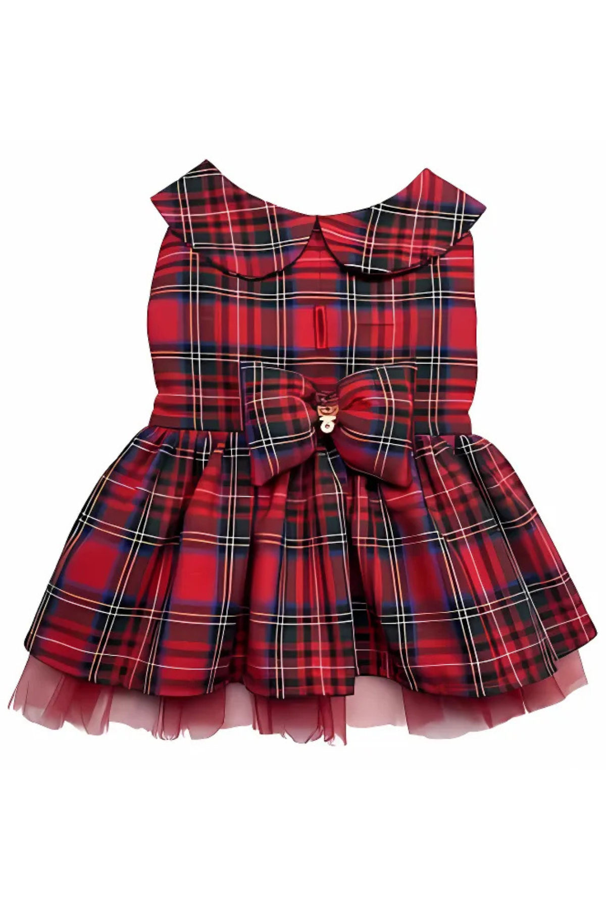 Mer Paww Kırmızı Noel Elbise