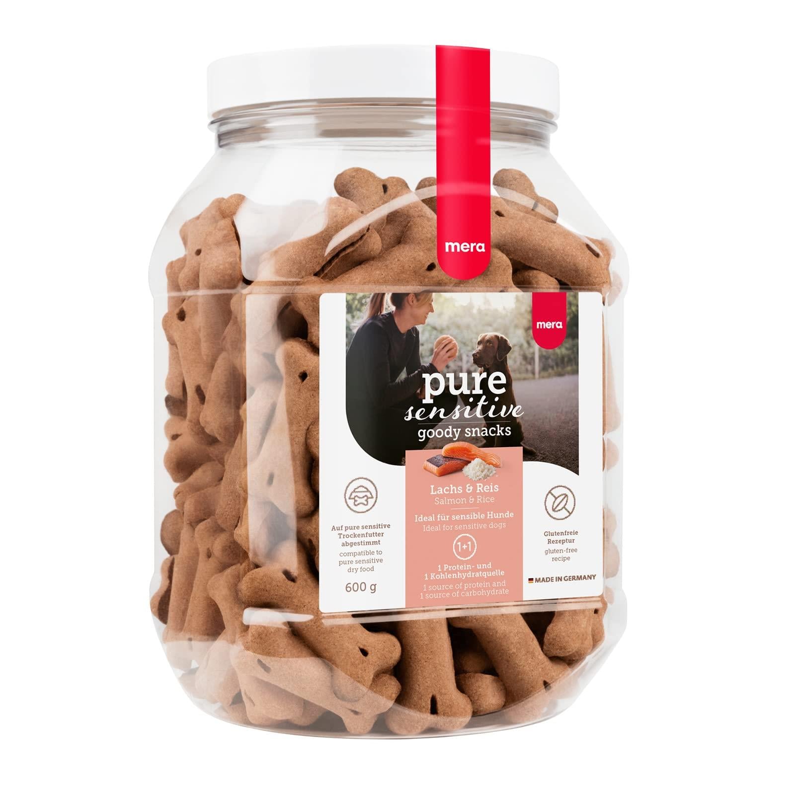 Meradog Hassas Köpekler İçin Ödül Bisküvisi 600 Gr Somon ve Pirinç