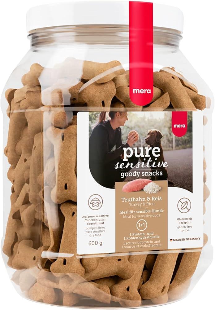 Meradog Mera Pure Sensitive Turkey & Rice Biscuit 600G Turkey Rice