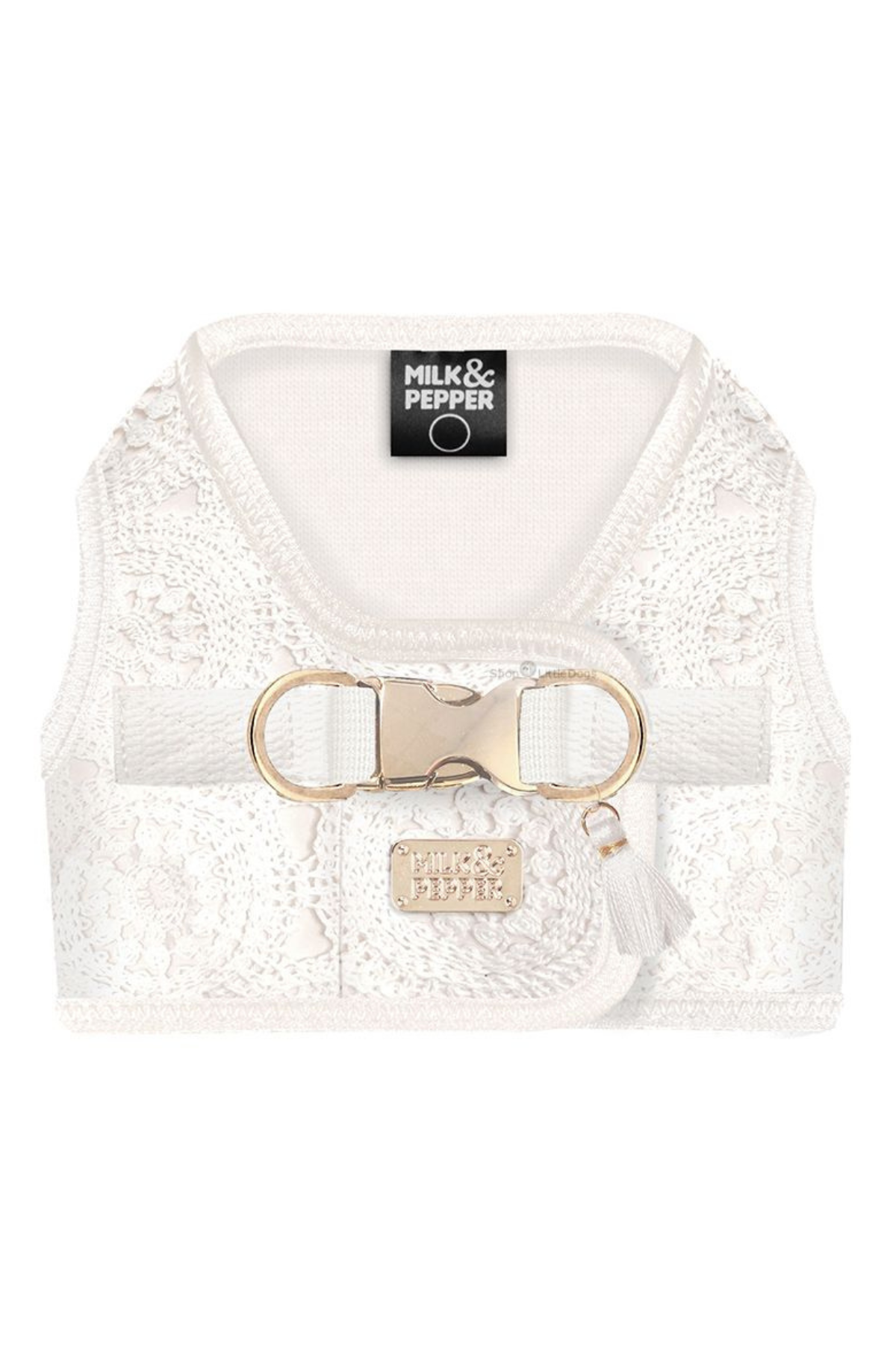 Milk and Pepper Athena Ecru Crochet Jacket Göğüs Tasması 