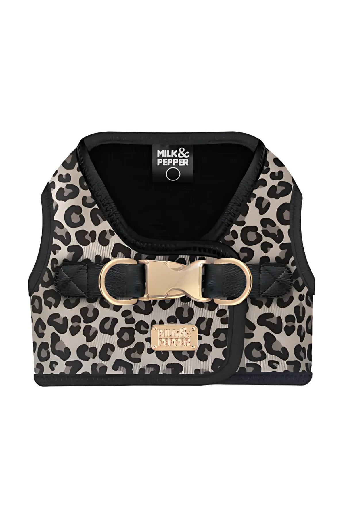 Milk and Pepper Zendaya Leopard Jacket Göğüs Tasması 