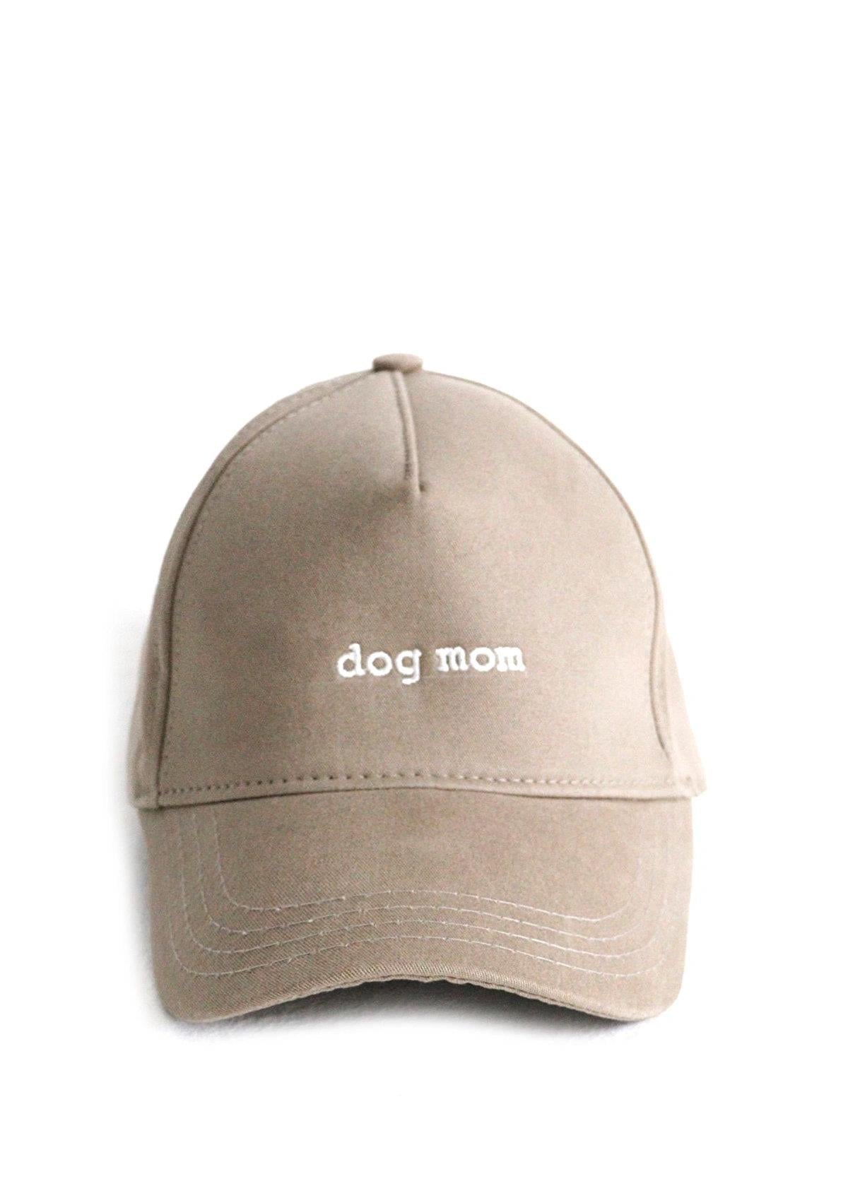Mons Bons Dog Mom Mom Beige Hat