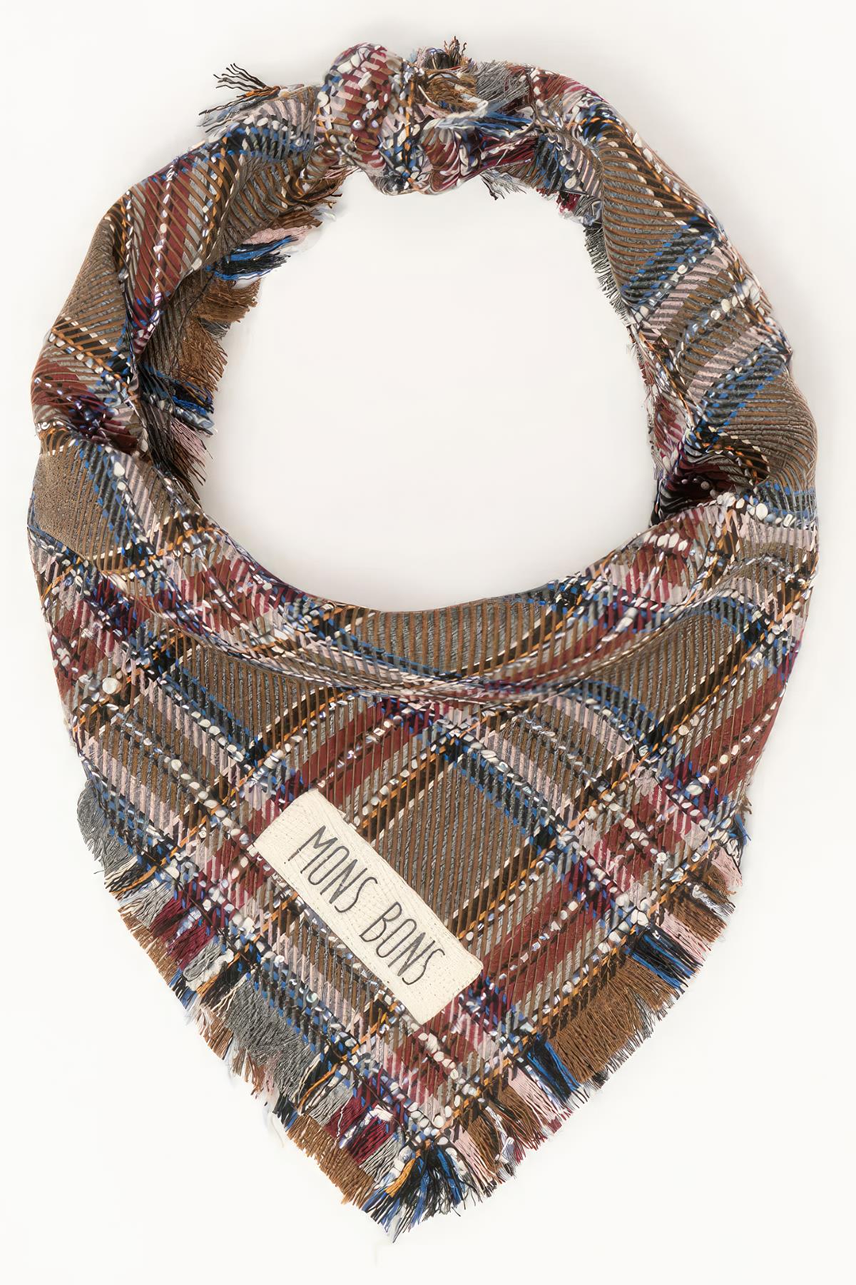 Mons Bons Ramon Dog Bandana-Brown