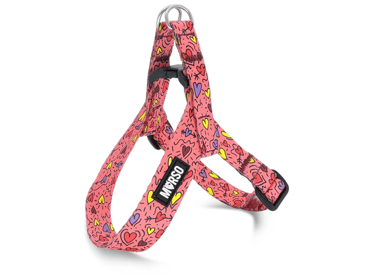 Morso Pink Think Ayarlanabilir Mini Göğüs Tasması