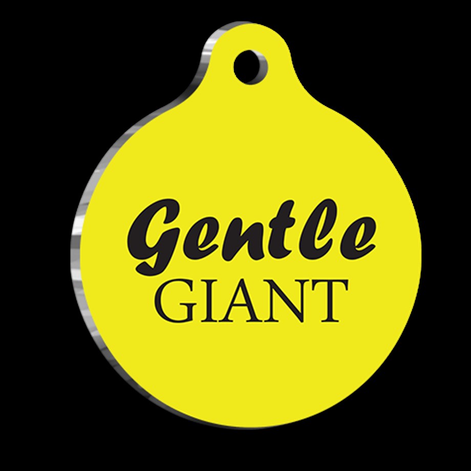 Gentle Giant Cat Dog Tag
