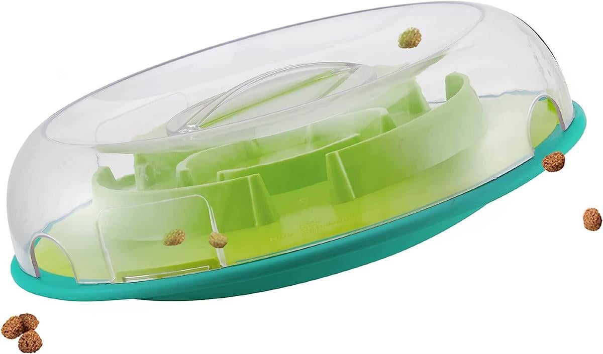 Outward Hound Nina Ottosson Wobble Bowl - Zeka Oyuncağı/Köpekler için Sapan Kabı - Etkileşimli