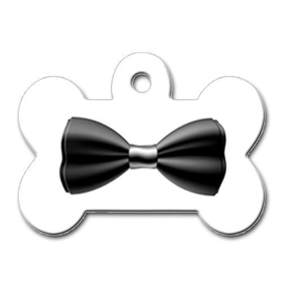 Bow Tie Cat Dog Tag