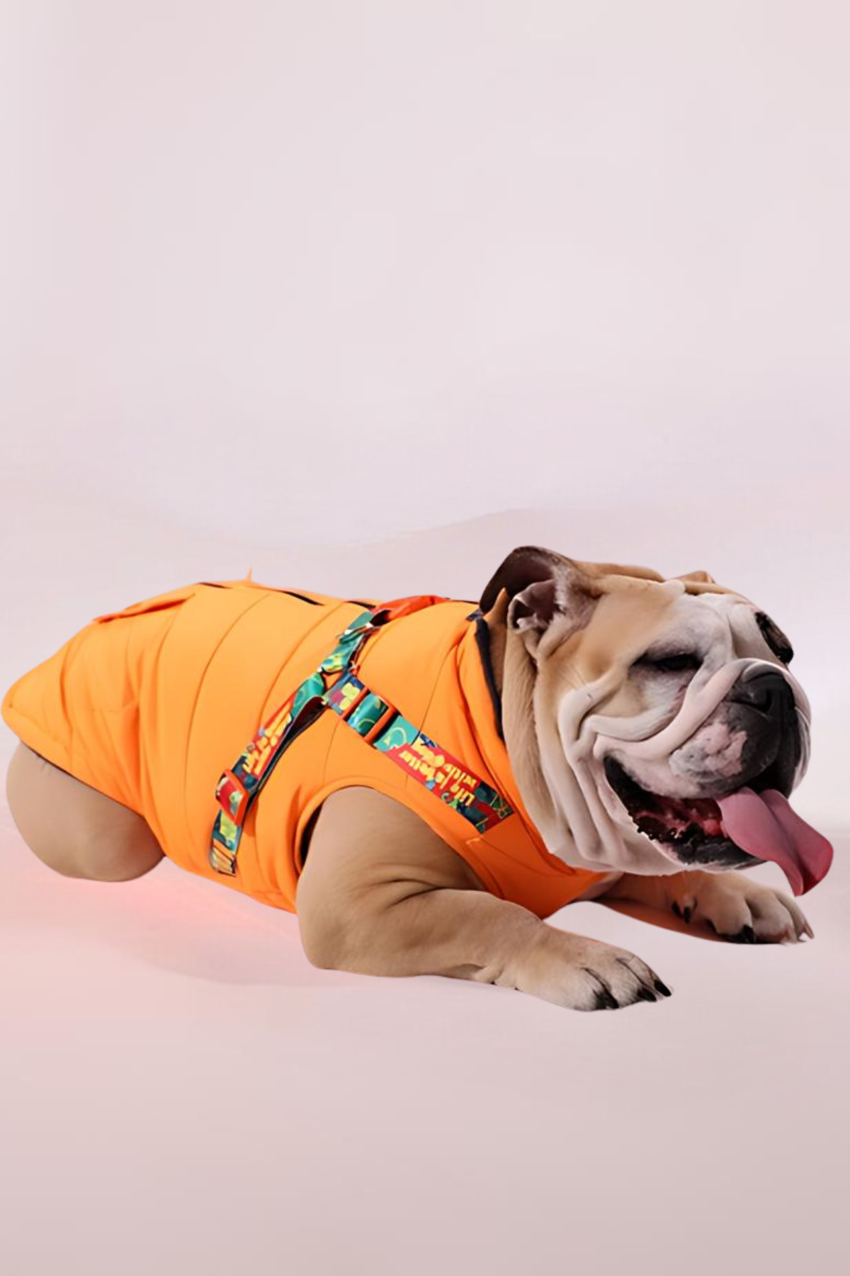 Pawlook Göğüs Tasmalı Köpek Montu Turuncu