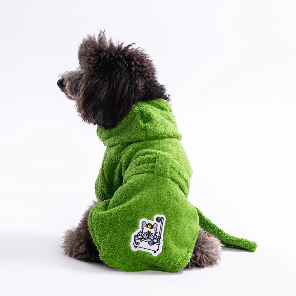 PawStar 25054-Limon Yeşili Pattaya Bornoz