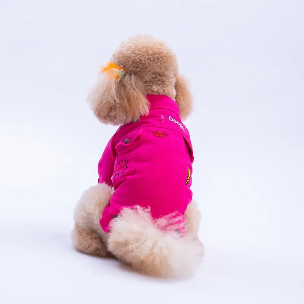 PawStar 25210- Fuşya Cancun Pop Ceket