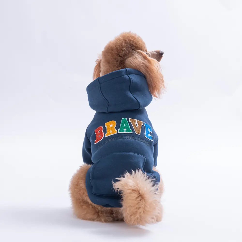 PawStar 26710-Lacivert Bronx Brave Hoodie