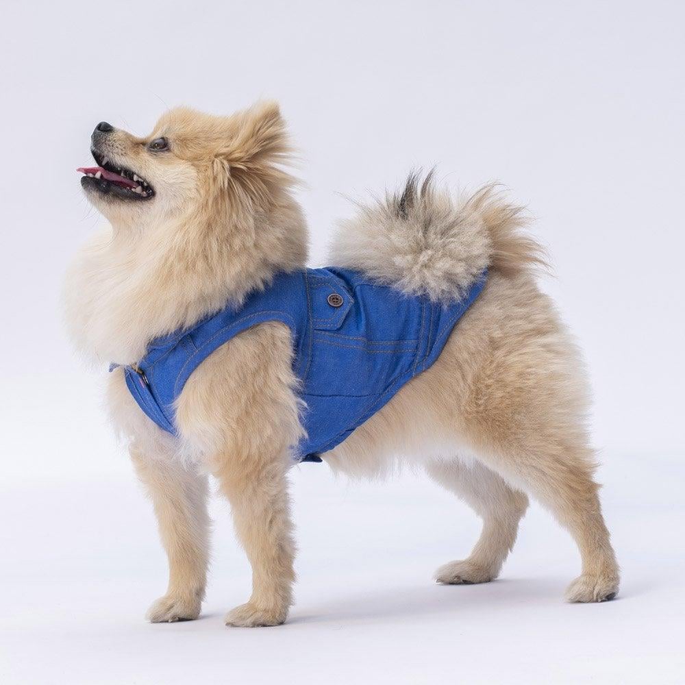 PawStar Denim Look Gömlek