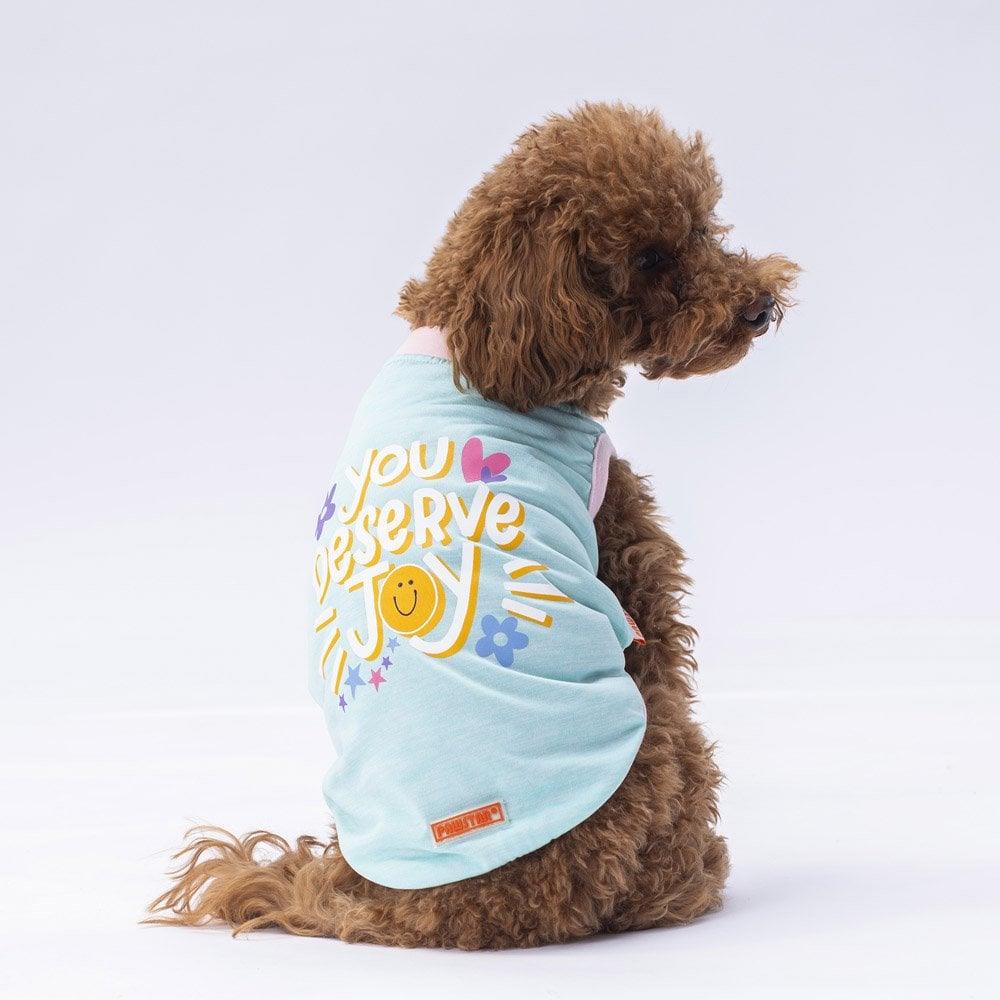 PawStar Mint Joy Büyük Irk T-Shirt