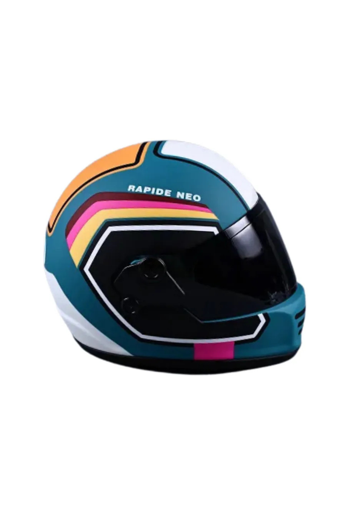 Pet Helmet Mini Kareli Kapalı Köpek Kask No 4