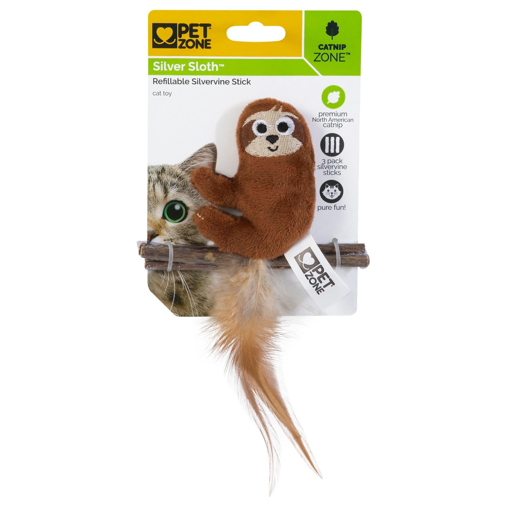 Pet Zone Sloth Kedi Otlu ve Matatabi Çubuklu Kedi Oyuncağı