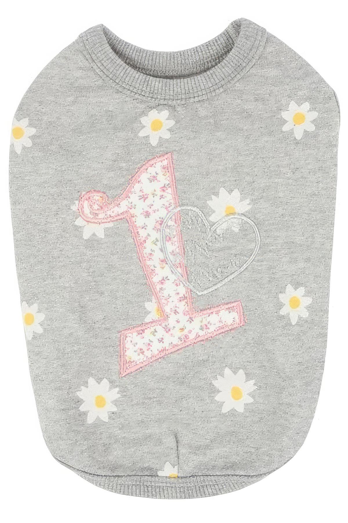 Pinkaholic Amias Köpek T-shirt Gri