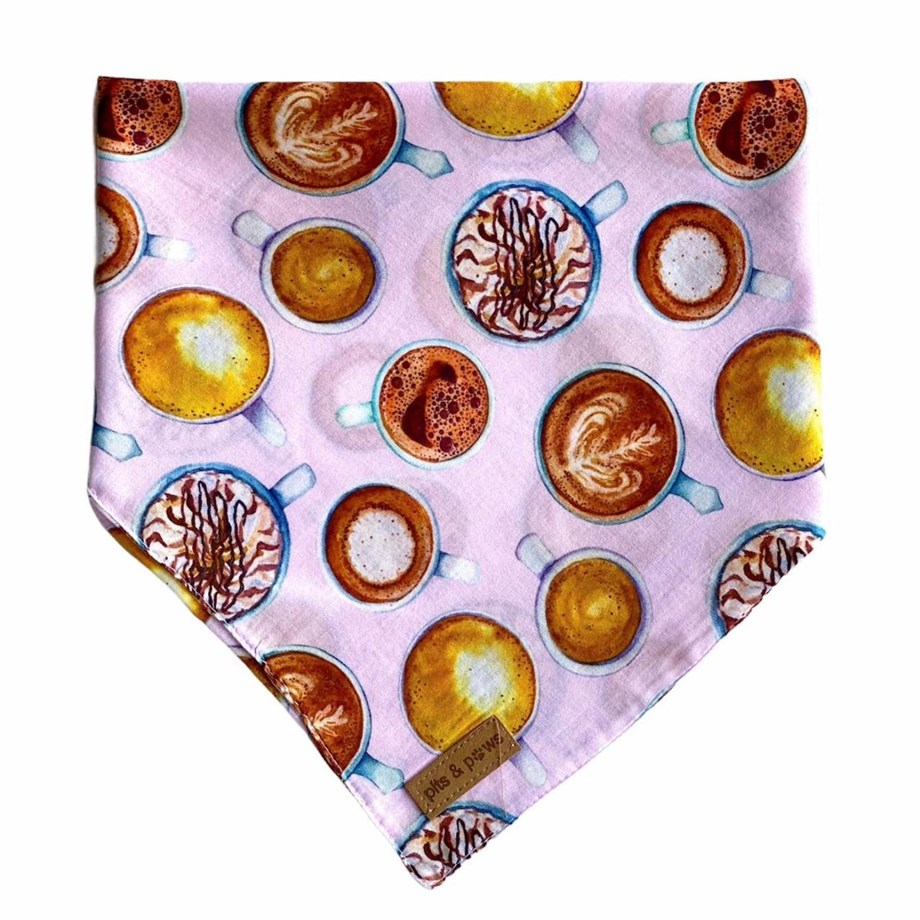 Pits&Paws Latte Köpek Bandanası