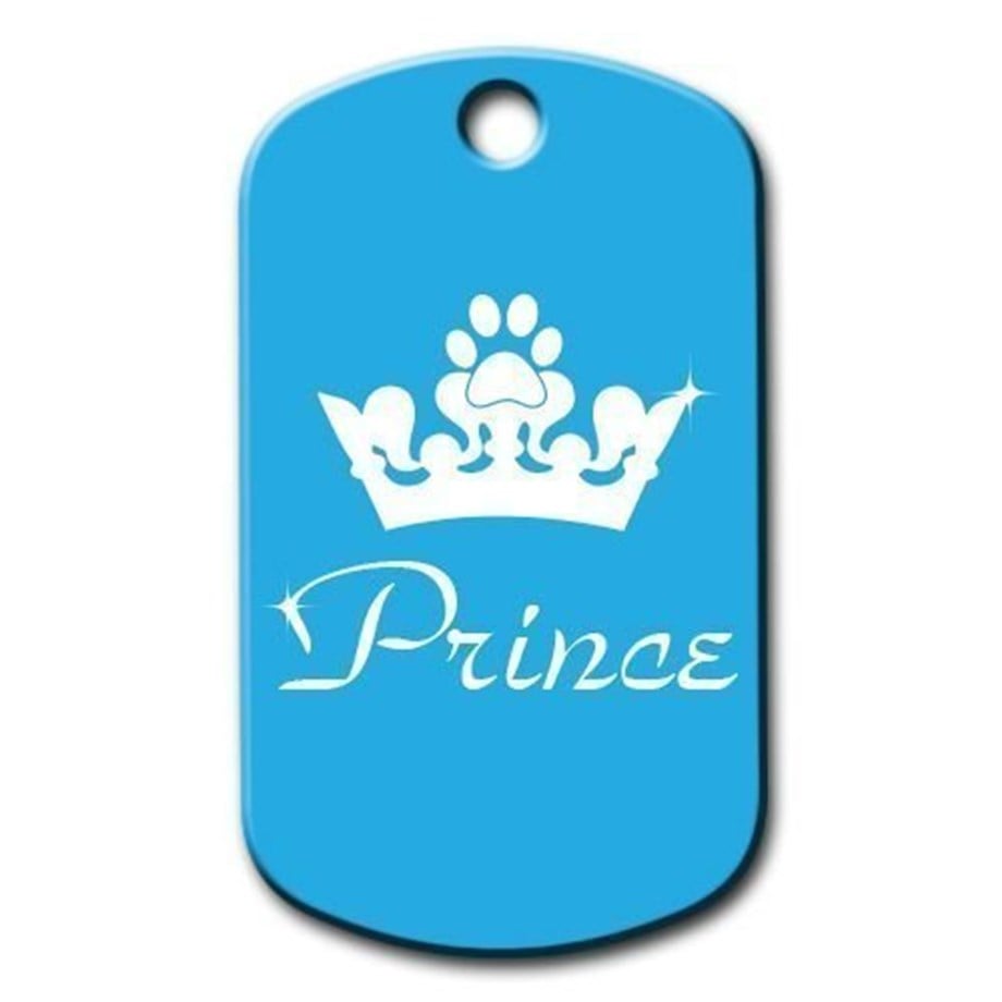 Prince Cat Dog Tag
