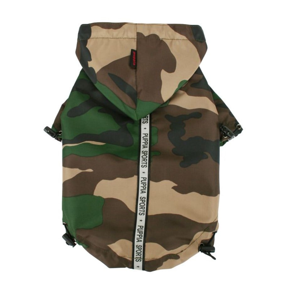 Puppia Base Jumper Dog Raincoat Camo