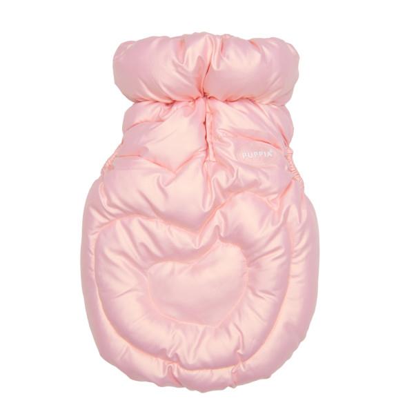 Puppia HEART FLUFFY VEST JUMPER PINK Köpek Montu