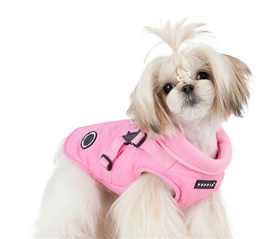 Puppia Mountaineer II Köpek Mont Pembe