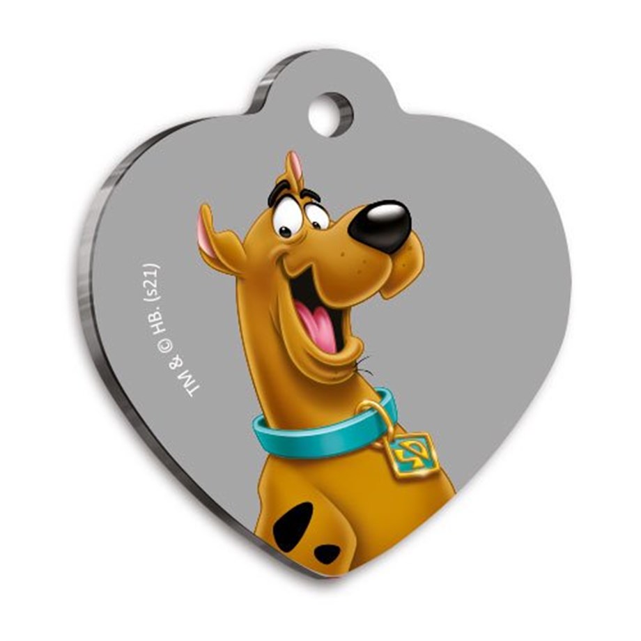 Scooby-Doo Heart-Shaped Cat And Dog Tag