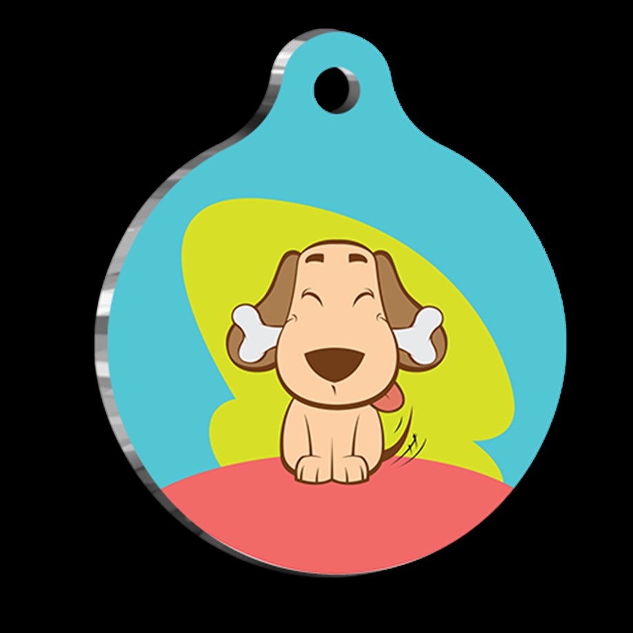 Cute Dog Dog Tag